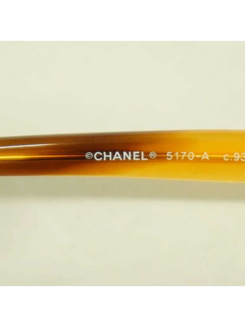 Chanel Sunglasses Acetate Brown Silver Eyewear